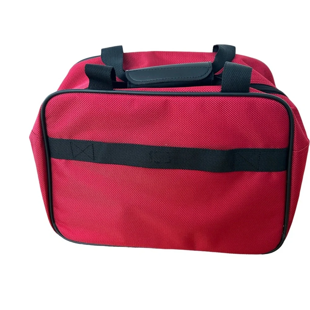 EUC. Samsonite Carry-On Bag. Red/Black.